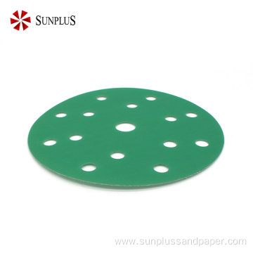 6 Inch Green Film Sandpaper Sanding Disc